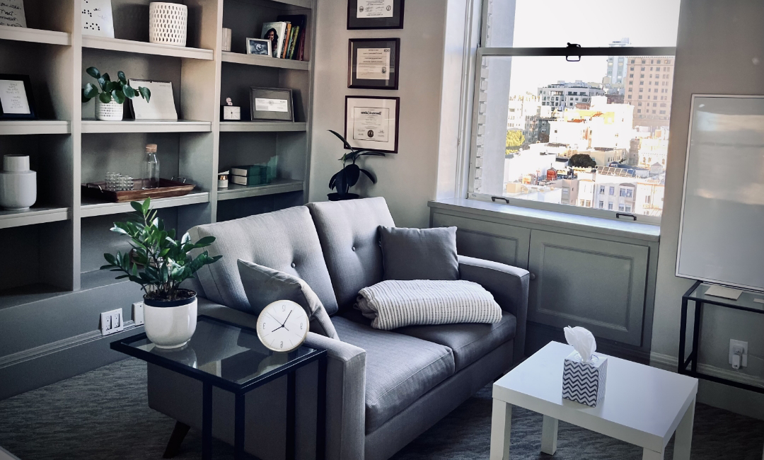 An inside look at Anahata Neuman's therapy office in Union Square.