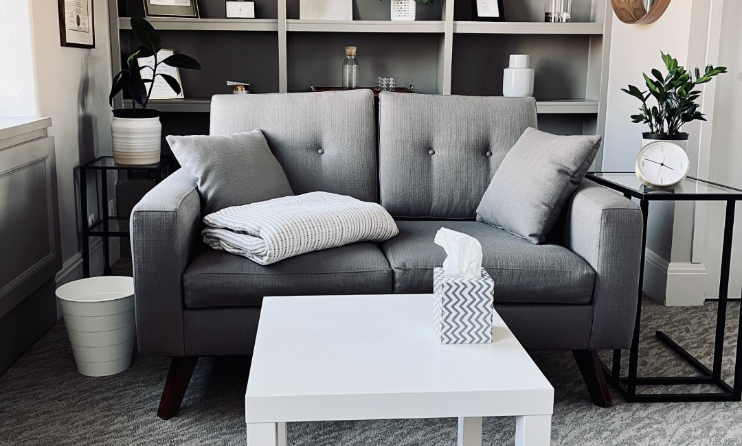 An inside look at Anahata Neuman's therapy office in Union Square in San Francisco.